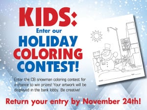 Digital - coloring contest snowman