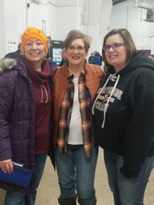 Carol Stark, Robyn Lawson and Deb Froemming at Winterfest